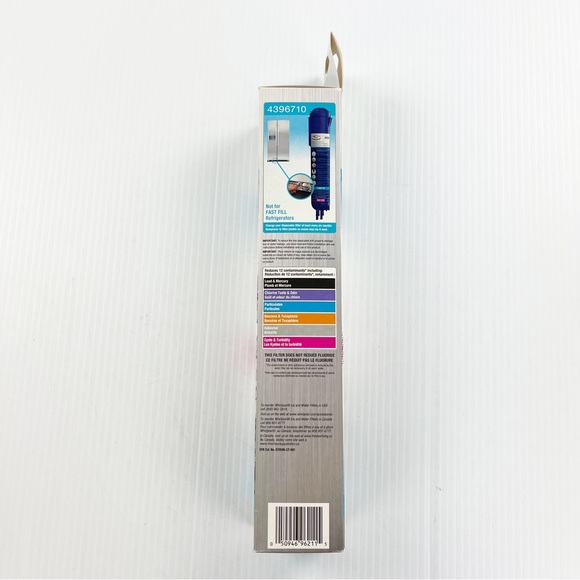 Genuine Whirlpool 4396710 Replacement Ice & Water Refrigerator Filter - Picture 2 of 4